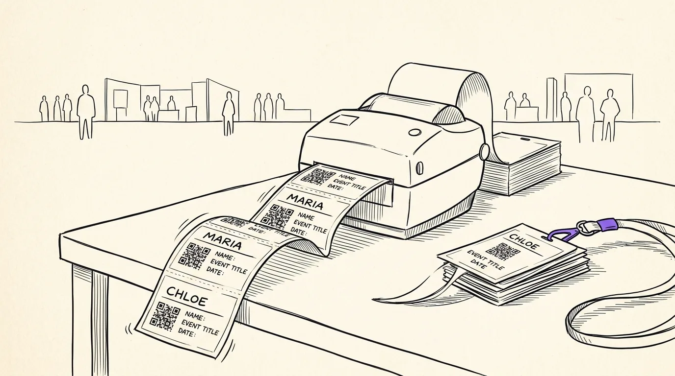 Day-of Operations: Badge Printing, Session Check-In, and Lead Retrieval for Conventions